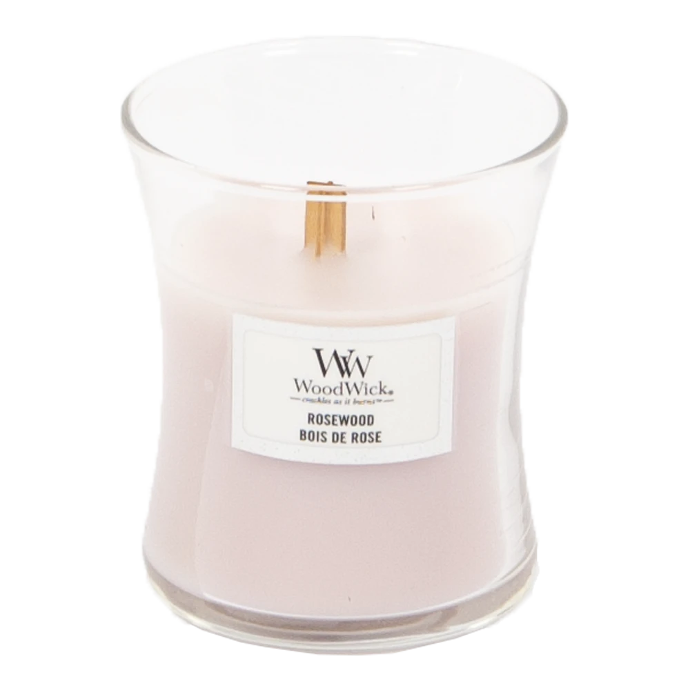 Woodwick Rosewood Mini Candle - Geurkaars 2 Woodwick Rosewood Mini Candle - Geurkaars - Afbeelding 2