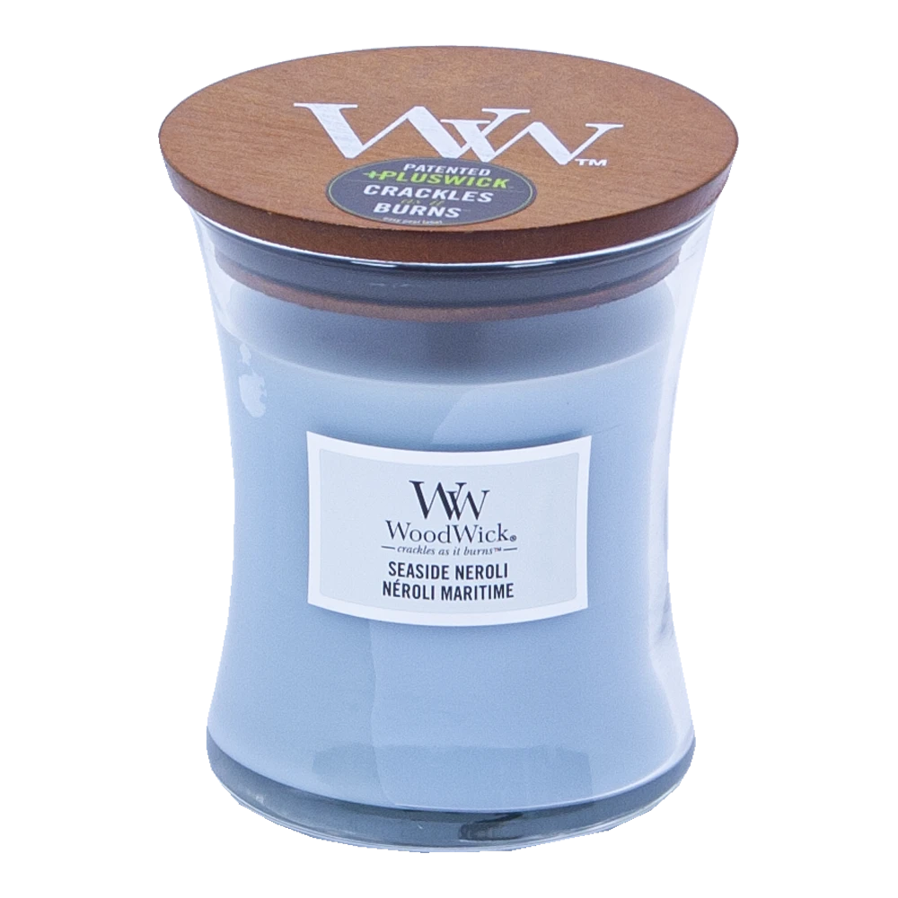 Woodwick Seaside Neroli Medium Candle - Geurkaars 1 Woodwick Seaside Neroli Medium Candle - Geurkaars
