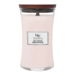 Woodwick Sheer Tuberose Large Candle - Geurkaars