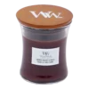 Woodwick Smoked Walnut & Maple Mini Candle - Geurkaars