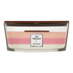 Woodwick Trilogy Blooming Orchard Ellipse Candle - Geurkaars