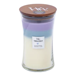 Woodwick Trilogy Calming Retreat Large Candle - Geurkaars