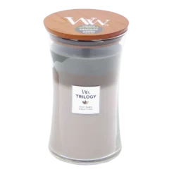 Woodwick Trilogy Cozy Cabin Large Candle - Geurkaars