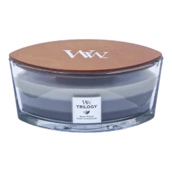 Woodwick Trilogy Warm Woods Ellipse Candle - Geurkaars