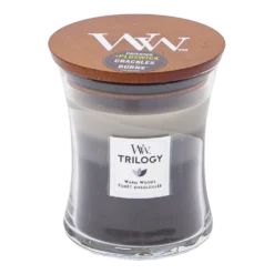 Woodwick Trilogy Warm Woods Medium Candle - Geurkaars