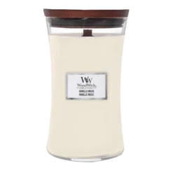 Woodwick Vanilla Musk Large Candle - Geurkaars