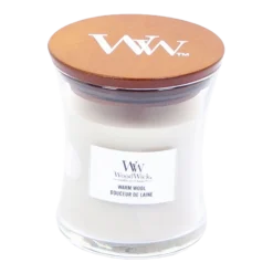 Woodwick Warm Wool Mini Candle - Geurkaars