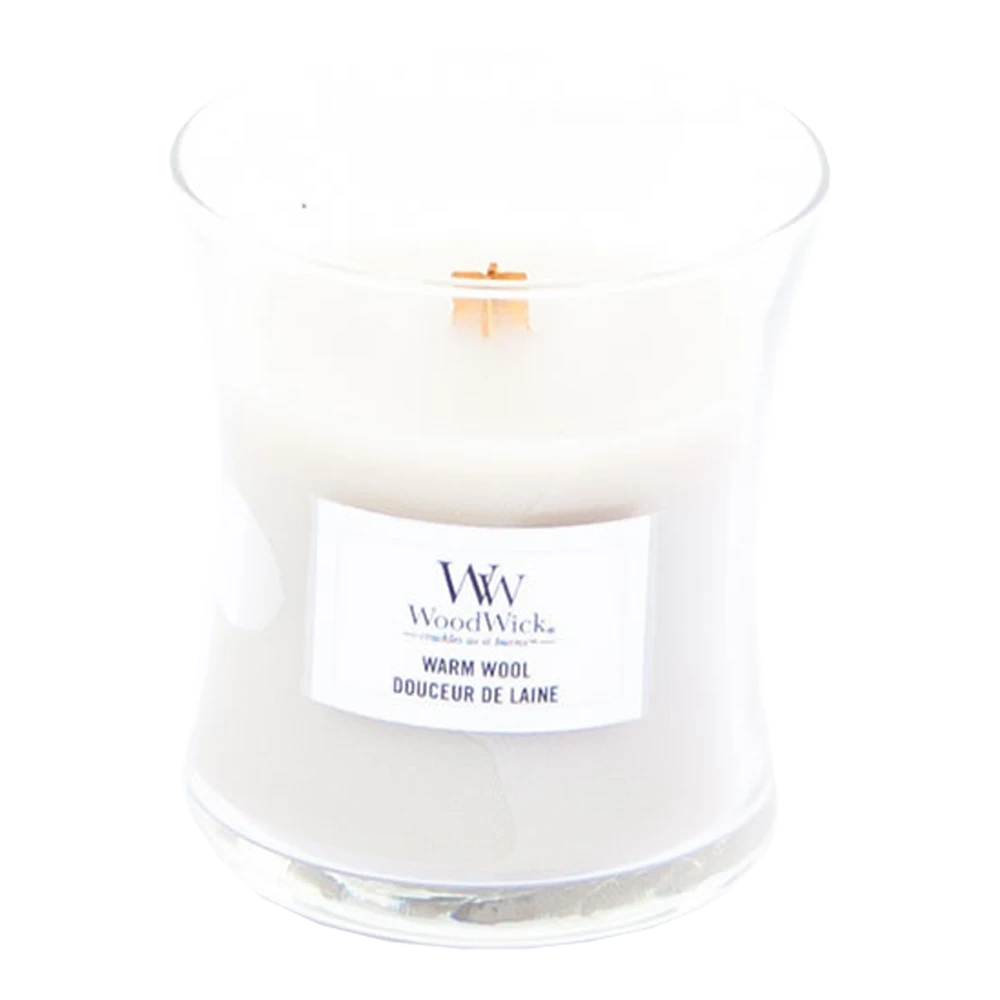 Woodwick Warm Wool Mini Candle - Geurkaars 2 Woodwick Warm Wool Mini Candle - Geurkaars - Afbeelding 2
