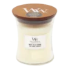 Woodwick White Tea & Jasmine Medium Candle - Geurkaars