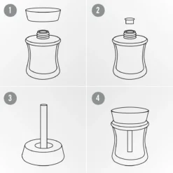 WoodWick WW White Tea & Jasmine Home Fragrance Diffuser 5 WoodWick WW White Tea & Jasmine Home Fragrance Diffuser -Goedkope Tuinbenodigdheden winkel ww white tea jasmine spill proof home fragrance 4 5